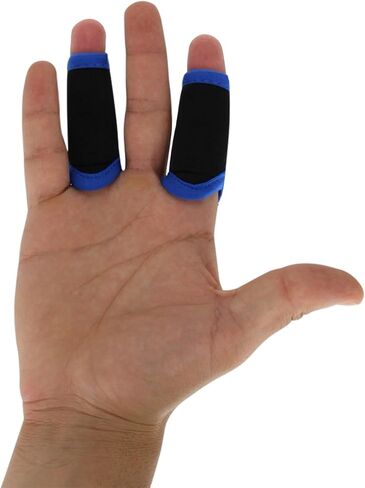 LIONTEK Single Finger Sleeve Pair - Sports Compression Finger Sleeve for BJJ, MMA, Basketball, Weight Lifting, and More (X-Large) in Saudi Arabia
