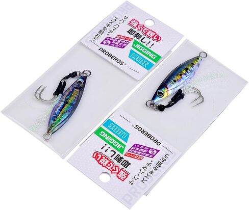 Saltwater Fishing Jigs - Vertical Jigging Jig Spoon Hard Bass Fishing Lures - Blade Baits Speed Slow Pitch Jigging Lures with Assist Hook Paillette Artificial Fishing Lure 5pcs/lot in Saudi Arabia