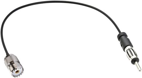 supmory F to AM/FM Adapter RG174 Coax Cable 12 inches Pigtail Jumper RF coaxial Cable for Radio Antenna in Saudi Arabia