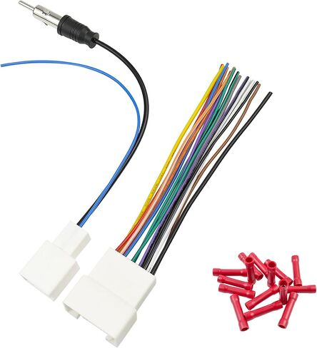 Radio Wiring Harness Female 10&6Pin Connector for Toyota 1986-2019 in Saudi Arabia