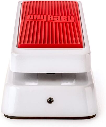 Dunlop CBJ95SW Cry Baby Junior Wah - Special Edition White - Bundle with Patch Cable, 6 Dunlop Picks, and ECB003 Power Supply in Saudi Arabia