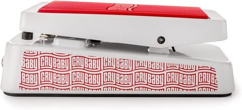 Dunlop CBJ95SW Cry Baby Junior Wah - Special Edition White - Bundle with Patch Cable, 6 Dunlop Picks, and ECB003 Power Supply in Saudi Arabia