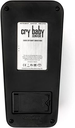 Dunlop CBJ95SW Cry Baby Junior Wah - Special Edition White - Bundle with Patch Cable, 6 Dunlop Picks, and ECB003 Power Supply in Saudi Arabia