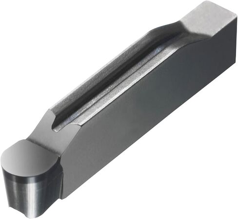 Sandvik Coromant CoroCut 1-Edge CBN Profiling Insert, CB7015 Grade, TiN Coating, 1 Cutting Edge, N123H1-0500-RE, 0.0984" Corner Radius, H Insert Seat Size in Saudi Arabia