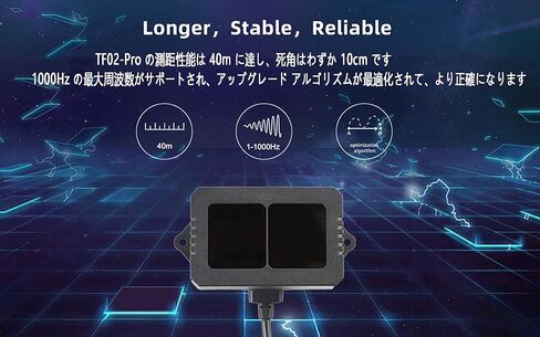 youyeetoo Benewake TF02-Pro Single-Point Ranging Lidar IP65 40m Laser Distance Sensor UART/I2C Solid State LiDAR Sensor for Drone Industrial Sensing Robot in Kuwait