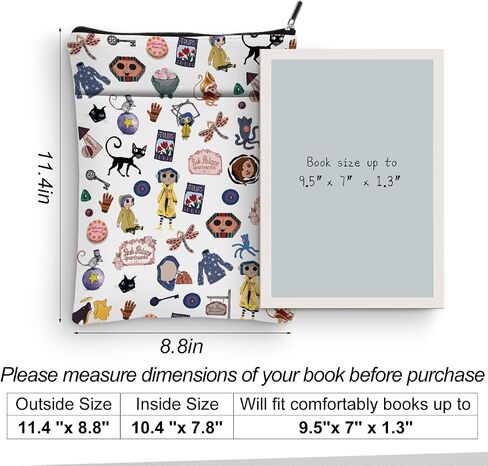 Book Sleeve Book Cover Magic Stuff Book Lovers Gifts Book Club Gifts Bookish Gifts Book Protector Book Gifts for Readers Librarian Teacher Bookworm Daughter Mothers Day Graduation Birthday Gifts in Saudi Arabia