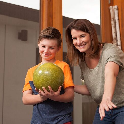 Champion Sports Plastic Bowling Ball: Rubberized Soft Ball for Training & Kids Games in Saudi Arabia