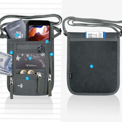 حزمة إكسسوارات السفر: مجموعة حامل جواز السفر وجواز السفر وحامل بطاقات اللقاح in Kuwait