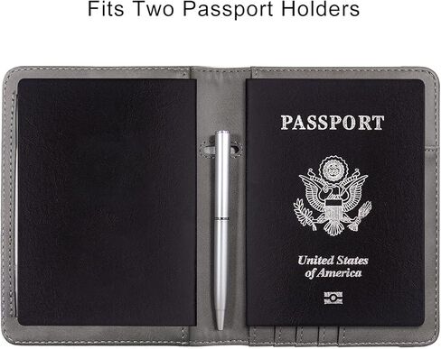 حزمة إكسسوارات السفر: مجموعة حامل جواز السفر وجواز السفر وحامل بطاقات اللقاح in Kuwait