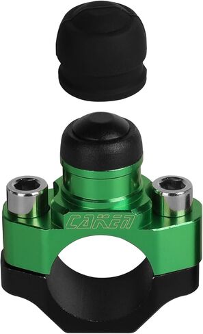 PRO CAKEN CNC Motorcycle ATV Water Proof Engine Start Stop Kill Switch Button for Electric Motorcycle Scooter Bike Modification Universal Parts with Mounting Backplate-Black in Saudi Arabia