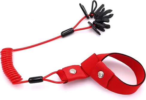 حبل أمان لمحرك القارب ذو 7 مفاتيح لإيقاف الطوارئ والقتل متوافق مع محرك ياماها ميركوري جونسون إيفينرود OMC هوندا سوزوكي توهاتسو الخارجي in Kuwait