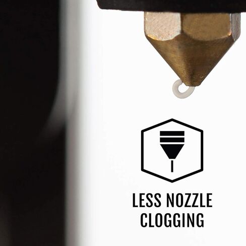 خيوط طابعة ثلاثية الأبعاد من HATCHBOX ABS، دقة الأبعاد +/- 0.05 مم، بكرة 1 كجم، 3.00 مم، أسود in Kuwait