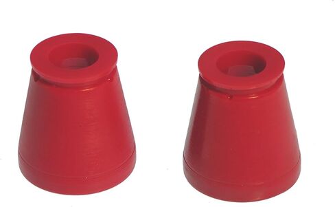 Prothane Chrysler A/B/E Body Torsion Bar Dust Boots - Red in Saudi Arabia