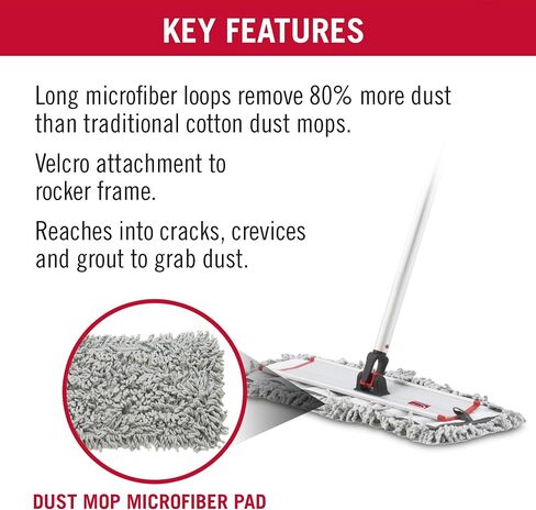 Dust Mop Pad (2 pads included), 18 inch in Saudi Arabia