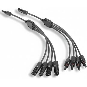 100PCS/50 Pairs mc4 connectors - Solar Panel Connector with Spanners IP67 Solar connectors Waterproof Solar mc 4 Panel Connectors Male/Female 50Pairs in Kuwait