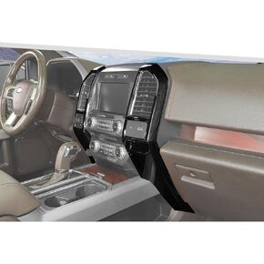Jimen Compatible with Ford F150 2015-2020, 5PCS Central Console AC Air Conditioning Vent Panel Cover Trim (Red) in Kuwait