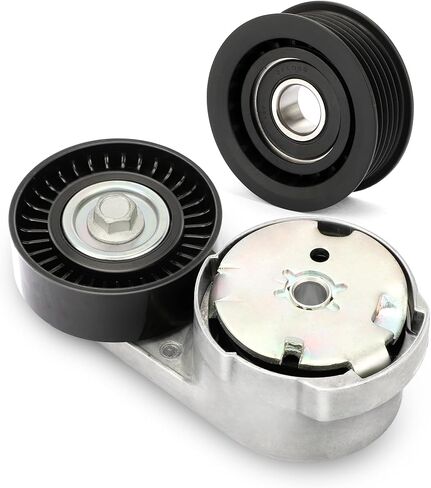 39282 & 38082 Drive Belt Tensioner Pulley with Idler Pulley for 11-19 Dodge Durango Charger Journey Grand Caravan/Ram 1500 2500 3500/Chrysler 200 300 Town & Country/Jeep Grand Cherokee/VW Routan in Saudi Arabia