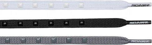 SQAIRZ Sta-Put Shoe Laces for Sneakers, Athletic Laces, Shoelaces Lock in Place, Shoe Strings for Sneakers in Saudi Arabia
