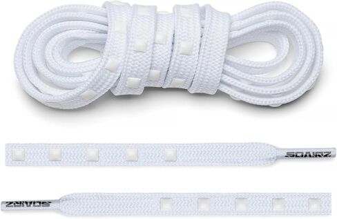 أربطة أحذية SQAIRZ Sta-Put للأحذية الرياضية، أربطة رياضية، أربطة أحذية تُغلق في مكانها، أربطة أحذية للأحذية الرياضية in Kuwait