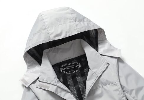 Women's Waterproof Rain Jacket Hooded Lightweight Rainoats Outdoor Hiking Jacket Travel Windbreaker in Saudi Arabia
