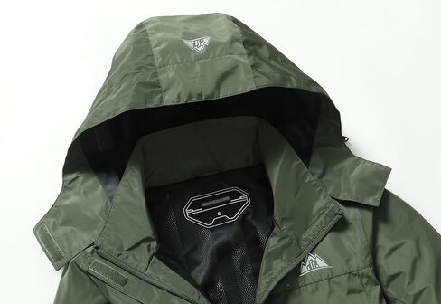 Women's Waterproof Rain Jacket Hooded Lightweight Rainoats Outdoor Hiking Jacket Travel Windbreaker in Saudi Arabia
