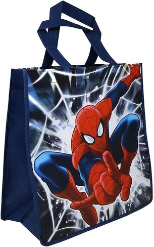 Marvel Spiderman Plush Backpack and Tote Bag Set - Bundle with 20" Plush Doll with Carrying Straps, Tote Bag, Stickers, and More | Spiderman Gifts in Saudi Arabia
