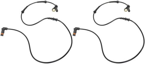 KarParts360 لسيارة Mercedes-Benz S400/S550 2011 2012 2013 ABS أجهزة استشعار السرعة للسائق وجانب الركاب | زوج | الجبهة | مثبتة على عجلة | نوع الدبوس | موصل أنثى | محطة ذكر | 2-الشق الطرفية in Saudi Arabia