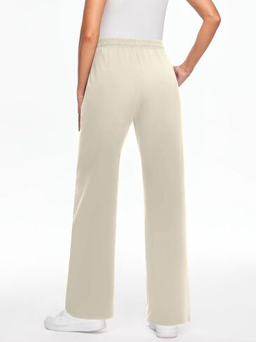 Womens Wide Leg Pants with Pockets High Waist Drawstring Loose Sweatpants Casual Travel Business Dress Pants Trousers in Saudi Arabia