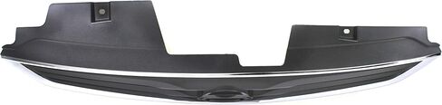 Garage-Pro Grille Compatible with 2010-2012 Nissan Sentra Chrome Shell/Painted Dark Gray Insert Base/S/SL Models in Saudi Arabia