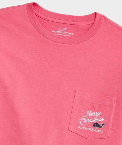تي شيرت رجالي من Vineyard Vines بأكمام طويلة للجيب على شكل شاحنة وشجرة in Saudi Arabia