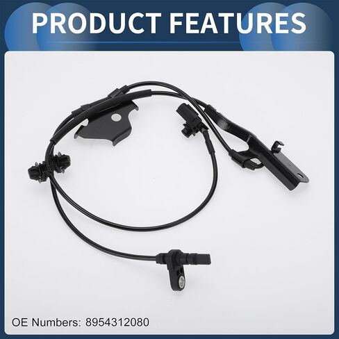 Front Left ABS Wheel Speed Sensor for Toyota Corolla IM 2017-2018 for Scion TC 2011-2016 ABS Sensor Anti-lock Braking System Sensor No.8954312080 in Saudi Arabia