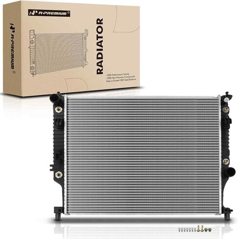 A-Premium Engine Coolant Radiator Assembly with Oil Cooler Compatible with Mercedes-Benz R350 2006-2012, R500 2006-2007, ML350 2006-2011, ML500 2006-2007, Automatic Trans. in Saudi Arabia