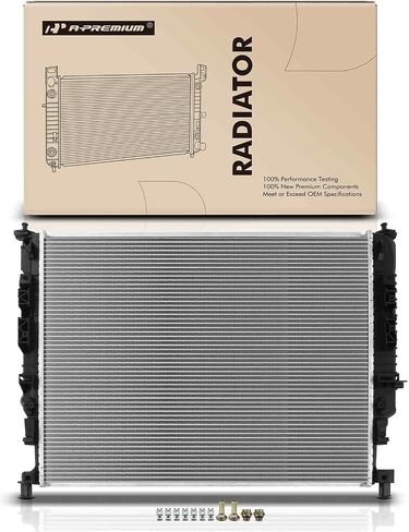 A-Premium Engine Coolant Radiator Assembly with Oil Cooler Compatible with Mercedes-Benz R350 2006-2012, R500 2006-2007, ML350 2006-2011, ML500 2006-2007, Automatic Trans. in Saudi Arabia
