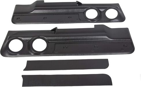 KUAFU Lower Door Panel Set 2-Speaker Door Panel Compatible with 1978-1988 Monte Carlo Malibu (2dr) & El Camino Cutlass Regal in Saudi Arabia