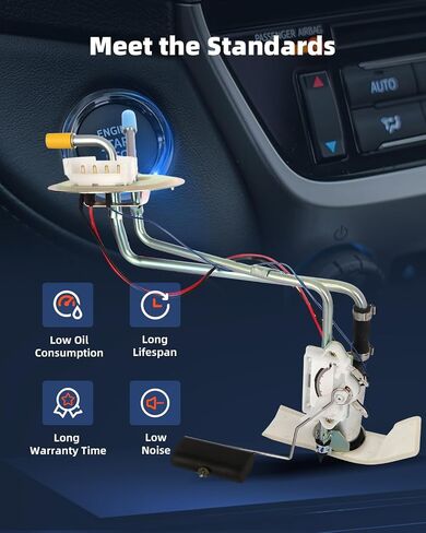 استبدال مضخة الوقود ECCPP E5TZ9H307C، SP2148H، P74536S، E2148S متوافق مع Ford F50 F-250 1985 1986 V8 5.0L الجانب الأمامي للغاز in Saudi Arabia