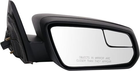 Passenger Side Power Mirror with Spotter Glass Textured Black Compatible with 2013-2014 Ford Mustang FO1321451 in Saudi Arabia