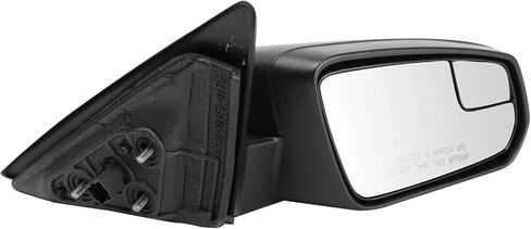 Passenger Side Power Mirror with Spotter Glass Textured Black Compatible with 2013-2014 Ford Mustang FO1321451 in Saudi Arabia