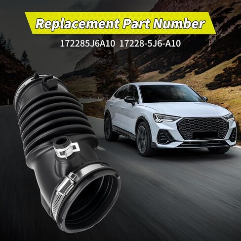 17228-5J6-A10 Air Intake Hose with Clamps, Direct Replacement for H onda O dyssey 2018-2022, P ilot 2016-2021, P assport 2019-2021, R idgeline 2017-2021, Replaces OEM 17228-5J6-A10 and 172285J6A10 in Saudi Arabia