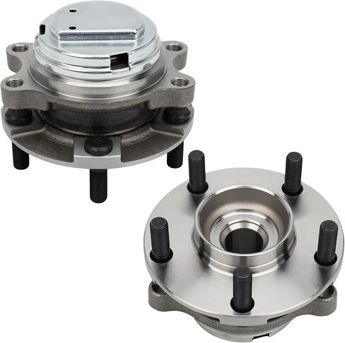 (Pair) DRIVESTAR 513334 HA590124 Front Wheel Hub & Bearing Assembly Left/Right for Infiniti EX37 2013, 2008-2012 EX35, 2003-2012 FX35, 2007-2008 FX45, RWD ONLY, 5-Lug w/ABS in Saudi Arabia