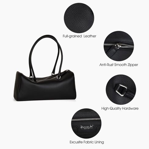 Premium Full-Grained Leather Handbag, Hobo Bags and Top Handle Barrel Bags Purses for Women in Kuwait