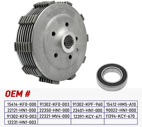 400EX Clutch Kit & Oil Filter & Complete Gasket Kit Compatible with Honda Sportrax 400 TRX400EX 1999 2000 2001 2002 2003 2004 in Saudi Arabia