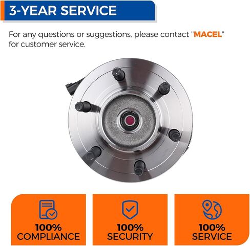 زوج PAROD 515142 4x4 4WD مجموعة محمل محور العجلة متوافقة مع 2011-2014 Ford Expedition، Lincoln Navigator، Ford F150، 2011-2012 Ford F150 6 العروات مع ABS in Saudi Arabia