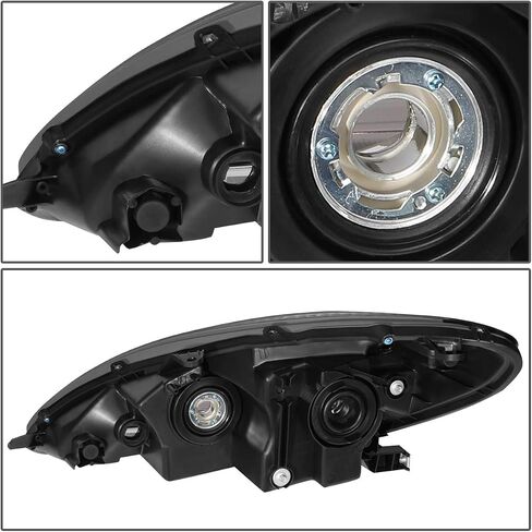 DNA MOTORING OEM-HL-0117-L Chrome Housing Factory Style Driver Side Headlight Replacement [Compatible with 02-03 Lexus ES300 / 2004 ES330] in Saudi Arabia
