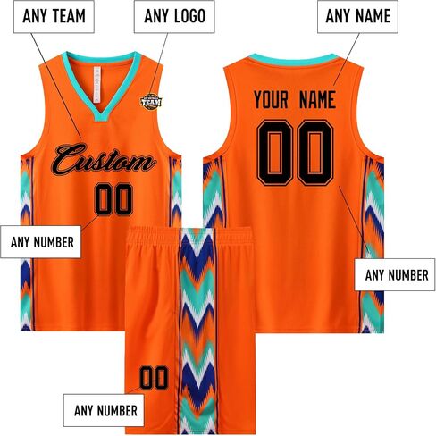 Personalized Customized Mens Mesh Sports Basketball Jerseys Sweatshirts Fans Vest Shorts Youth in Kuwait