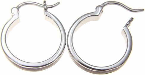 أقراط من النحاس المطلي بالروديوم هاواي من خشب كوا مقاس 19 ملم بإغلاق سريع in Kuwait