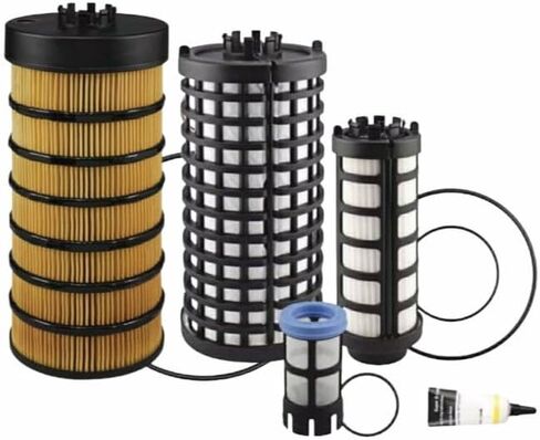 Detroit DD13 /DD15/ DD16 Filter Kit- Oil & 3 Fuel Filter Kit Cascadia (PF9924kit P7505) in Saudi Arabia