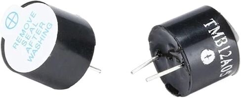 10PCS Active Buzzer 5V 12V TMB12A05 TMB12A12 Magnetic Long Continous Beep Tone Alarm Ringer 12 * 9.5mm Piezo Buzzers(TMB12A-12V) in Saudi Arabia