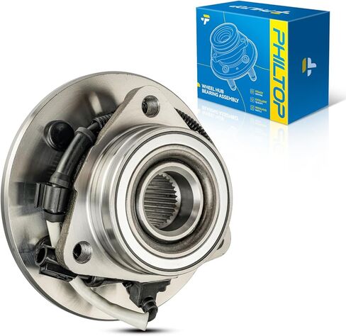 مجموعة محور العجلة الأمامية PHILTOP 515004 4WD تناسب Ford Expedition 1997-2000، Lincoln Navigator 1998-2000، 5 محامل محور العجلة مع ABS in Saudi Arabia