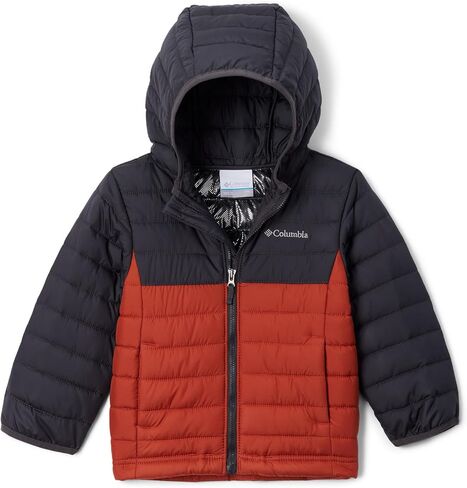 Columbia boys Powder Lite Hooded Winter Jacket in Saudi Arabia