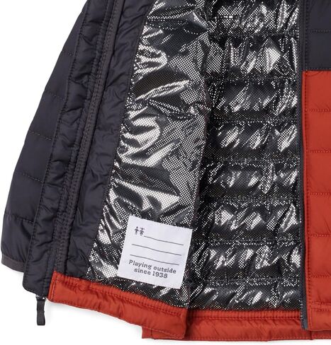 Columbia boys Powder Lite Hooded Winter Jacket in Saudi Arabia